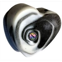Soleseife Charcoal Sea Water Heart Soap
